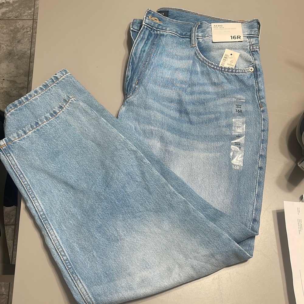 Aeropostale mom jeans